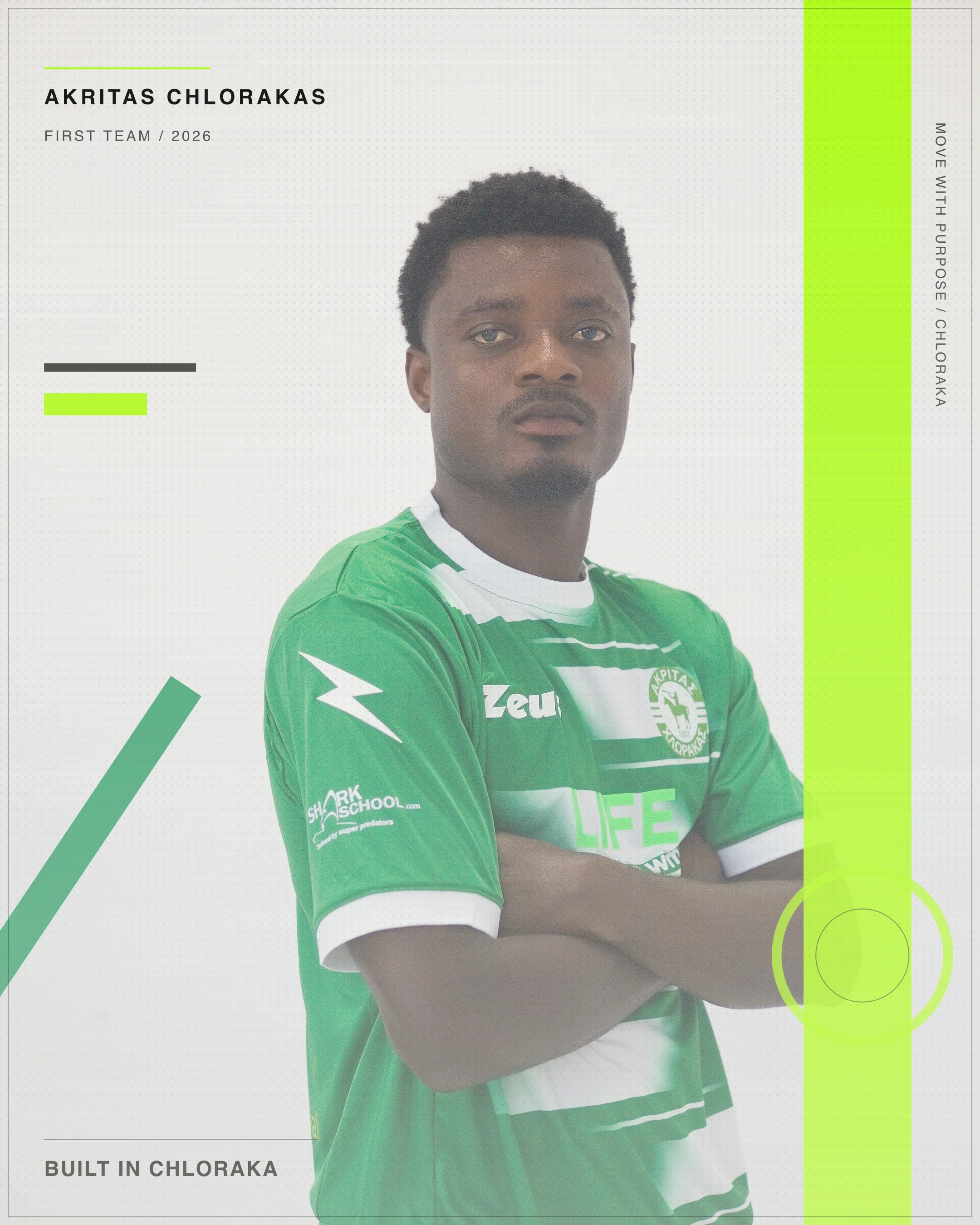 Eric Appiah in official Akritas player hero artwork